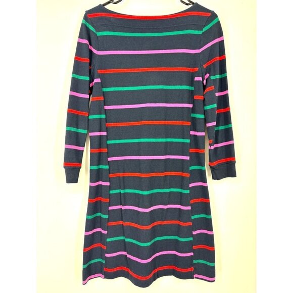 NWOT Marc by Marc Jacobs Mallory Multi Striped Dress Blue Green Red S - Picture 4 of 6
